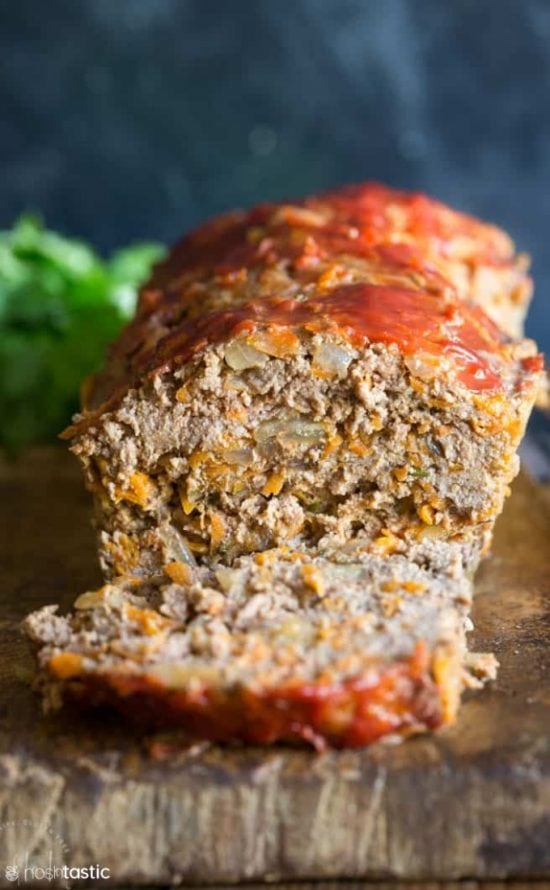 BEST Paleo Meatloaf Recipe Whole30 compliant