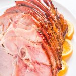 Brown Sugar Ham Glaze for Baked Ham, you can make the ham in a slow cooker or crockpot, or warm it in the oven then add the brown sugar glaze and broil.