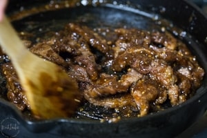 how to make Mongolian Beef Step 7