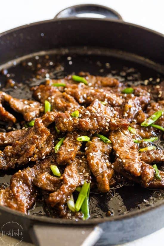 Mongolian Beef Noshtastic