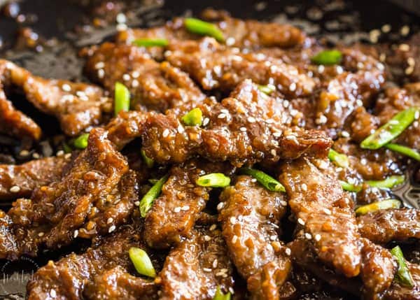 Mongolian Beef - Noshtastic