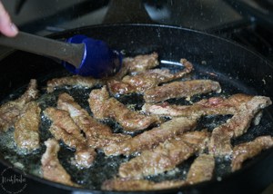 how to make Mongolian Beef Step 5