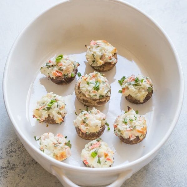 crab stuffed mushrooms recipe