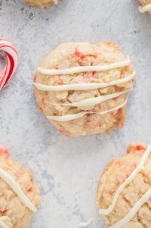 Easy gluten free peppermint cookies recipe #glutenfreecookie