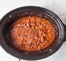 Slow Cooker Chili Recipe