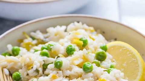 Leek risotto online instant pot