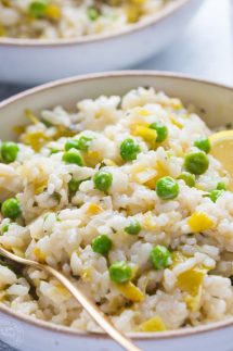 pressure cooker risotto with leeks recipe