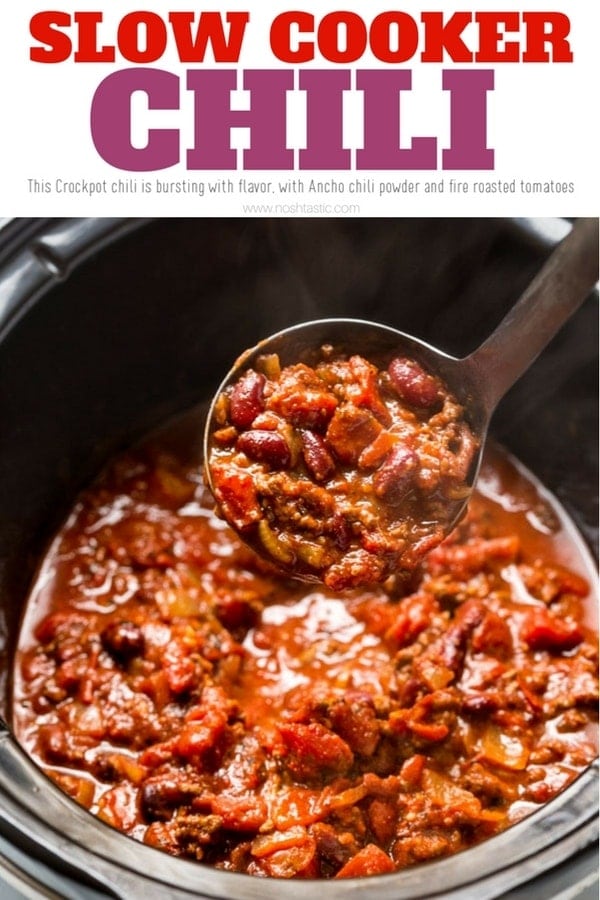 The BEST Crockpot Chili