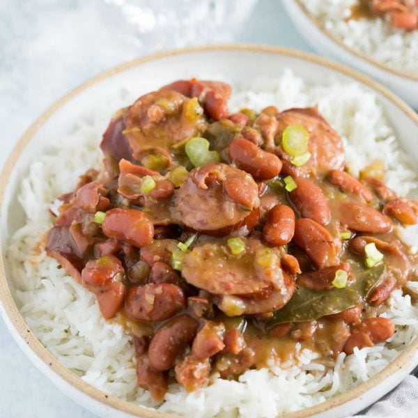 Instant Pot Red Beans and Rice recipe for your pressure cooker | www.glutenfreepressurecooker.com | #instantpot #instapot #electricpressurecooker #glutenfreepressurecooker #glutenfreeinstantpot #glutenfree