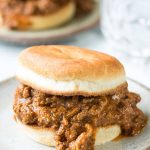 Best Instant Pot Sloppy Joes recipe! So easy to make, your family will thank you! | www.glutenfreepressurecooker.com | #instantpot #instapot #electricpressurecooker #instantpotsloppyjoes #glutenfreepressurecooker #glutenfreeinstantpot #glutenfree