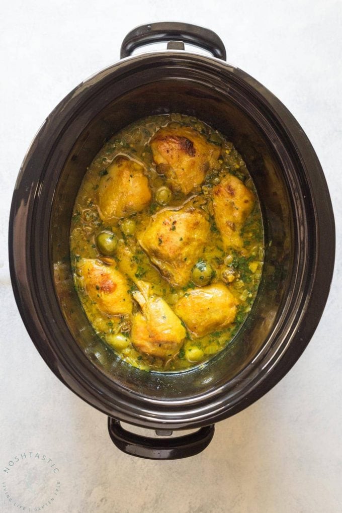 Chicken Tagine Slow Cooker and Oven Baked Options