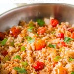 Cauliflower Mexican Rice - low carb, paleo, whole30