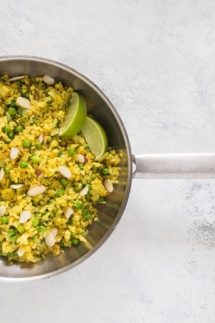 Cauliflower Rice Pilaf Recipe