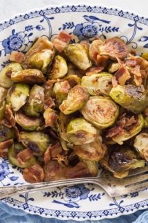 Oven Roasted Balsamic Brussels Sprouts