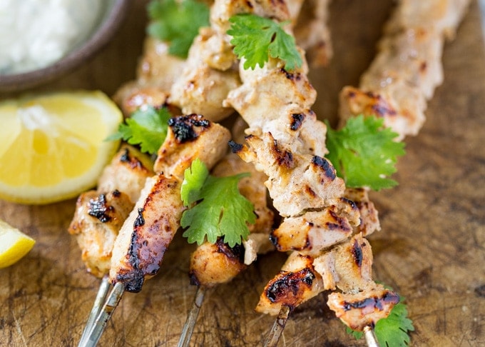 Chicken Tikka Kebabs