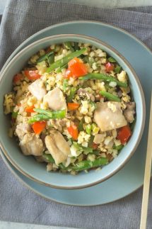 Low Carb Chicken Fried Rice recipe