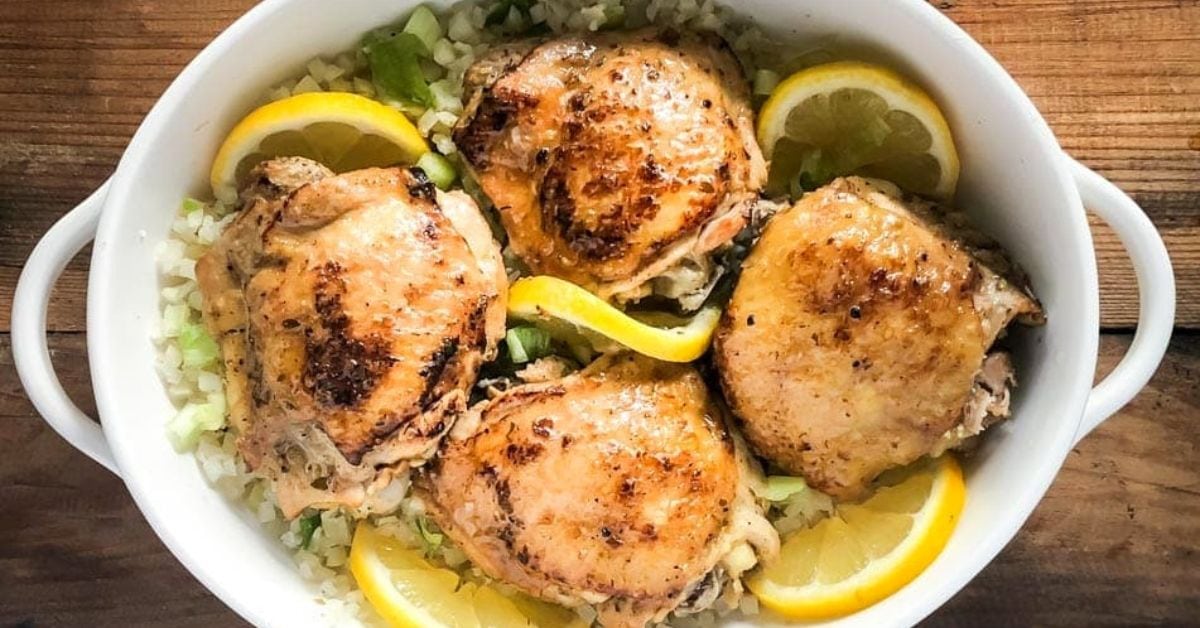Instant Pot Greek Chicken Low Carb Keto Paleo W30