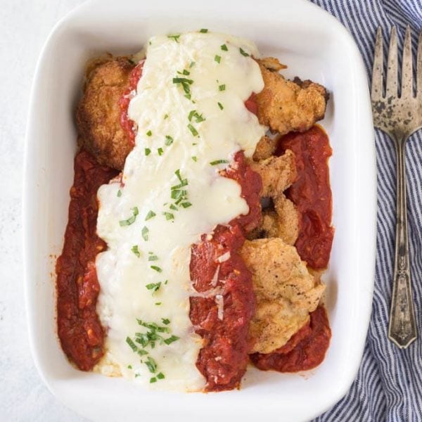 Low Carb Chicken Parmesan Recipe