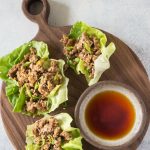 Keto Low Carb Chicken Lettuce wraps recipe photo