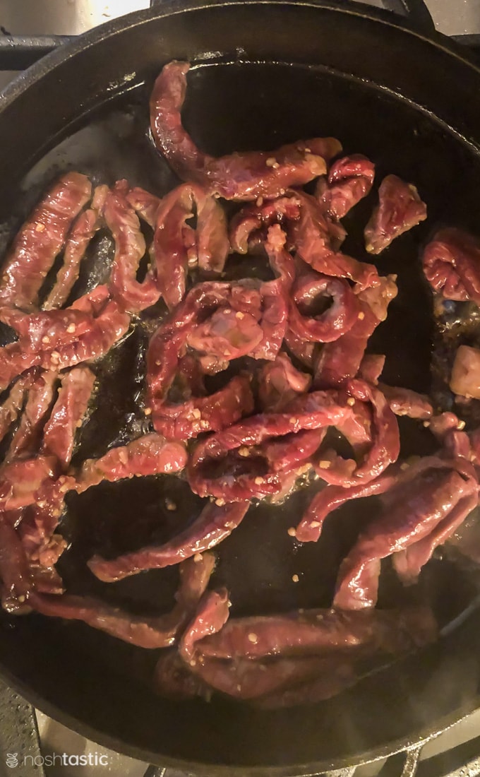 meat cooking for keto mongolian beef recipe