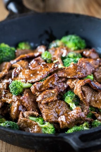 Keto Low Carb Beef and Broccoli - Noshtastic