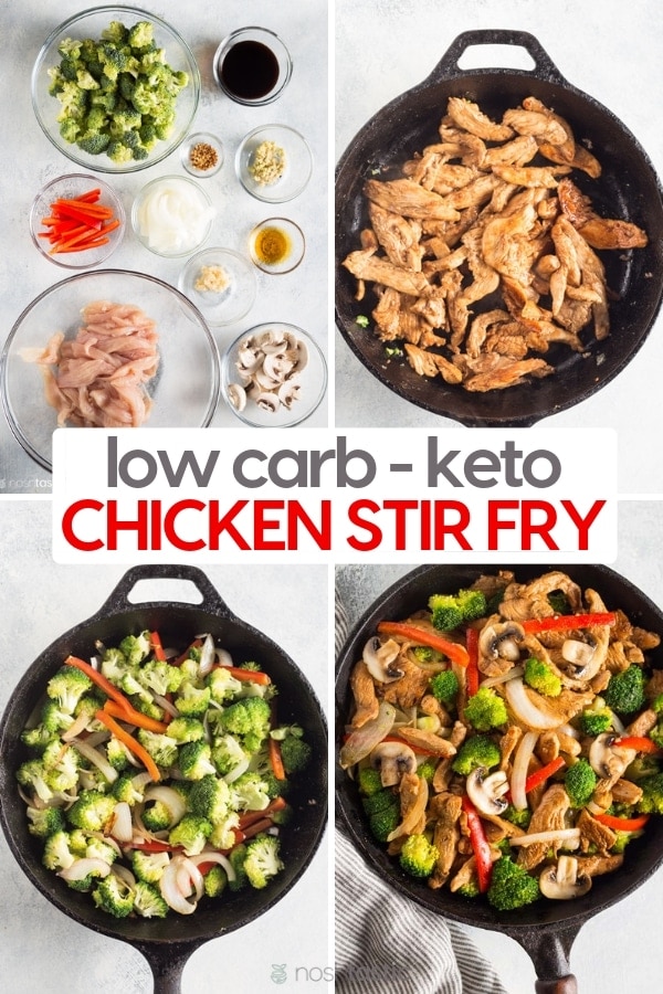 How to make Low Carb Chicken Stir Fry