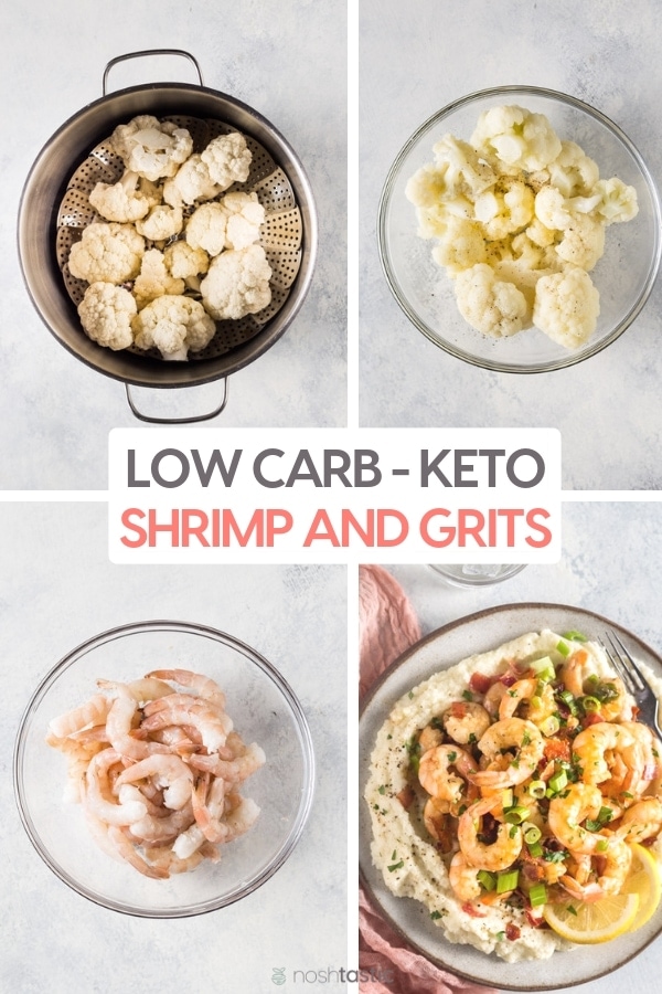 How to Make Low Carb Keto Shrimp and Grits Recipe