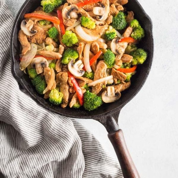 Keto Chicken Stir Fry