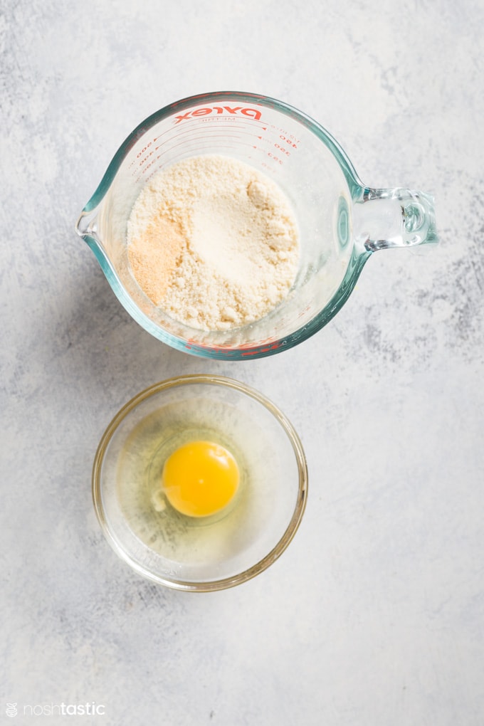 eggs and almond flour