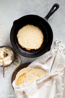 Low Carb Keto Coconut Flour Tortillas recipe