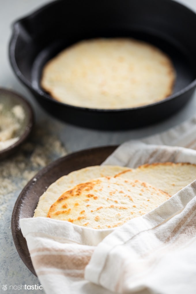 How to make coconut flour tortillas