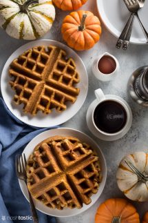 Low Carb Pumpkin Waffles Recipe