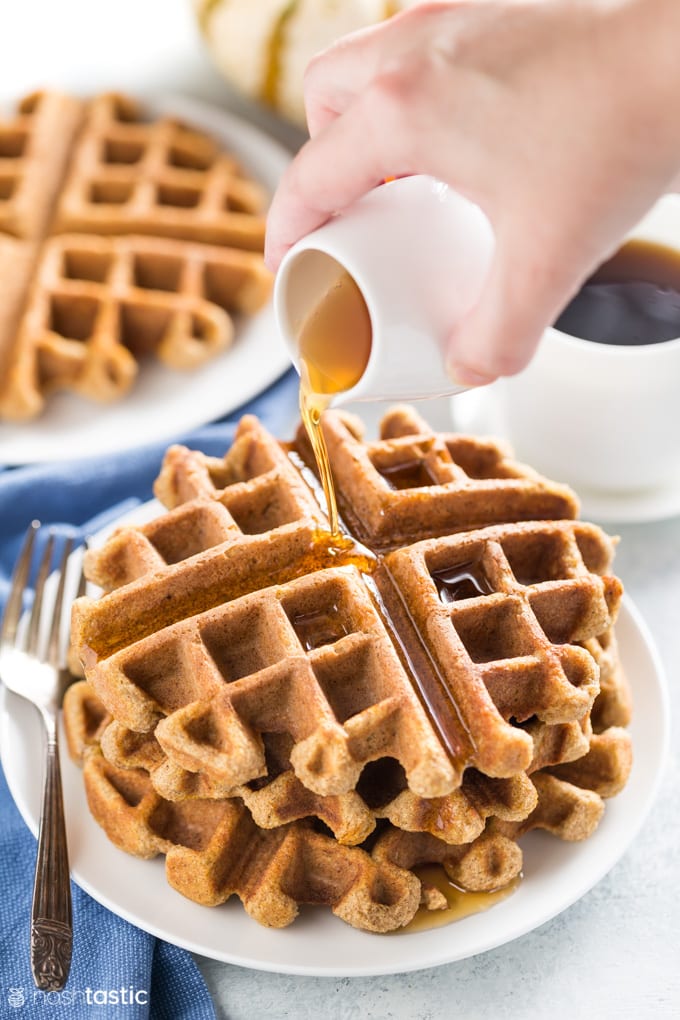 Low carb pumpkin waffles recipe