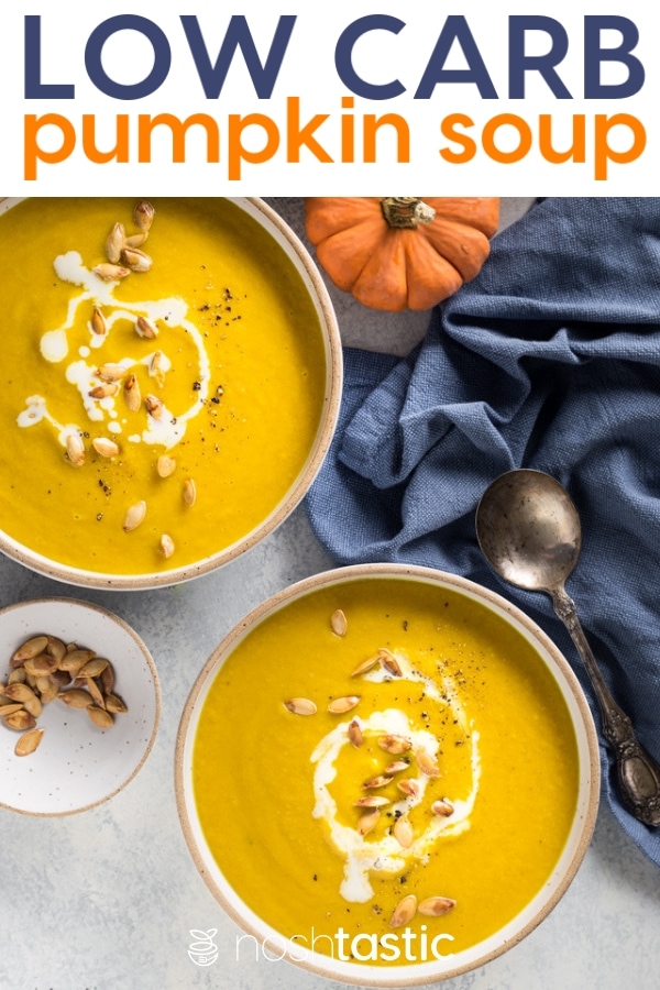 BEST Low Carb Pumpkin Soup Recipe