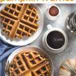 Low Carb Pumpkin waffles