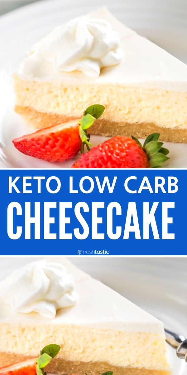 BEST Keto Cheesecake Recipe - Low Carb, Sugar Free!