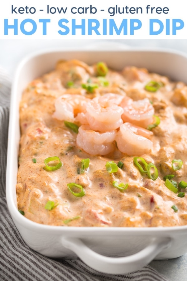 Hot Shrimp Dip Low Carb and Keto Friendly