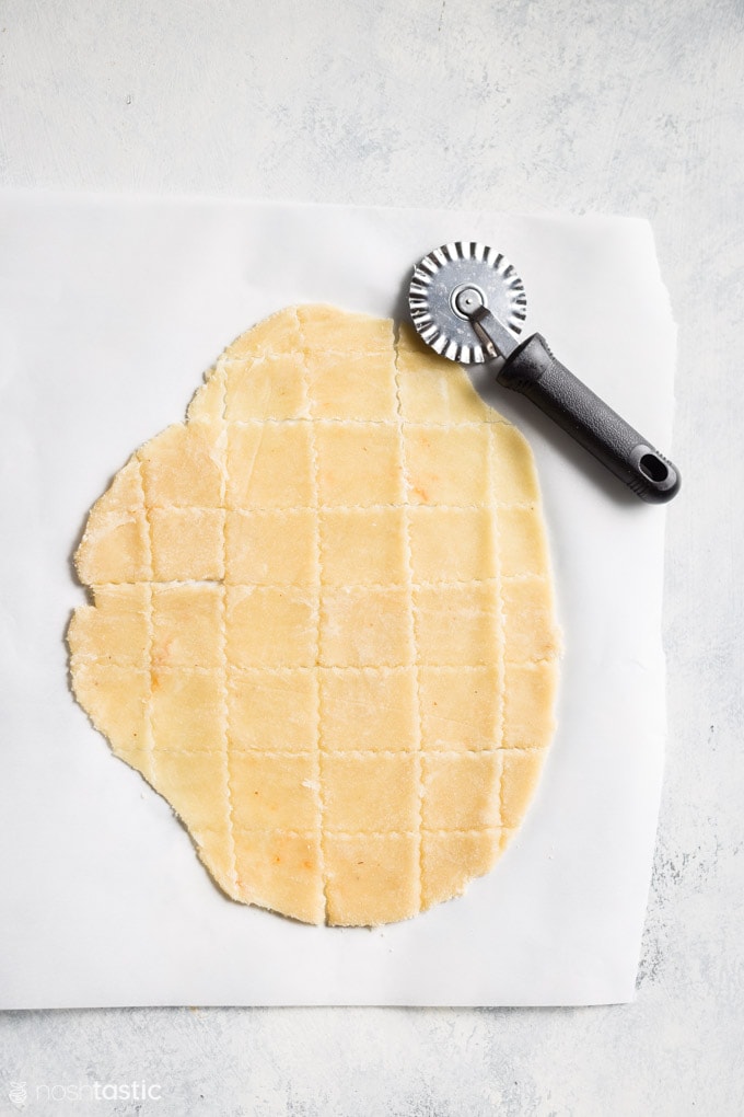 cut out fathead dough for keto crackers