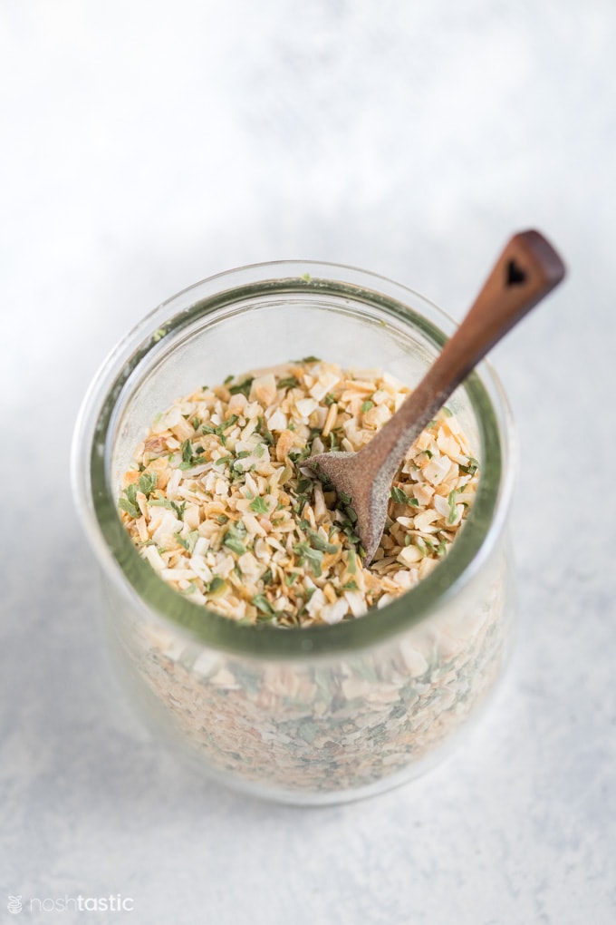 dried onion soup mix recipe in a jar