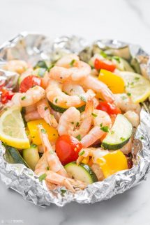 Shrimp Foil Packets Recipe