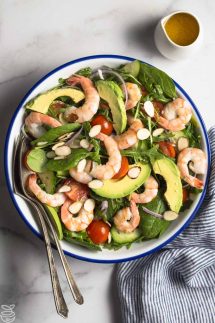 shrimp avocado salad