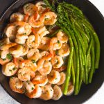 Garlic butter shrimp