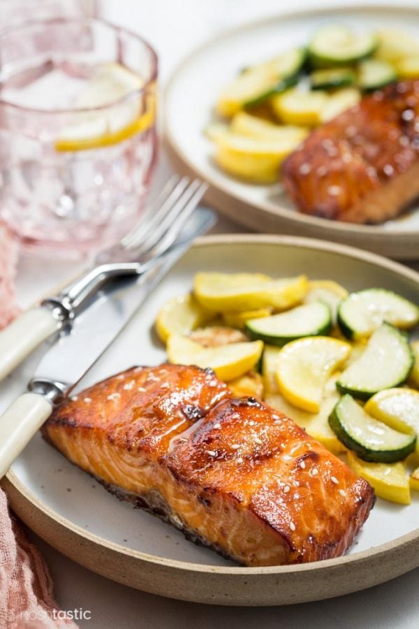BEST Air Fryer Salmon - quick, easy, and delicious!