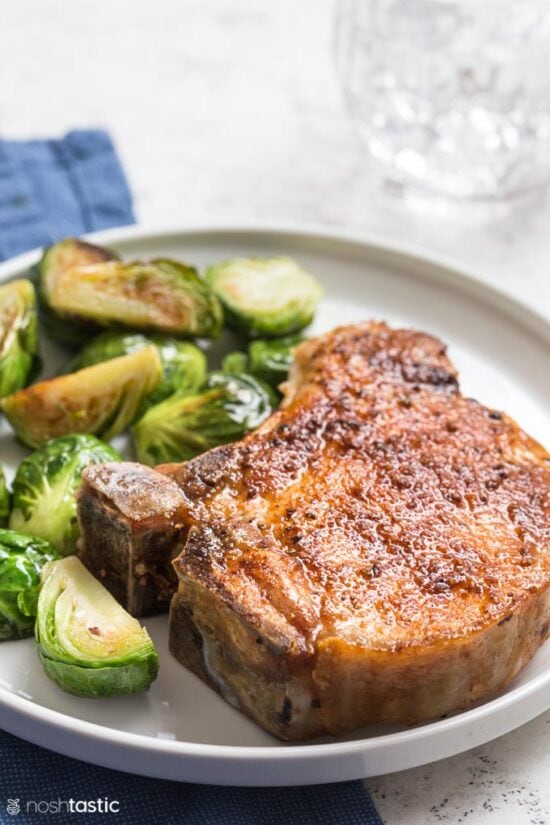 Breaded Air Fryer Bone-in Pork Chops