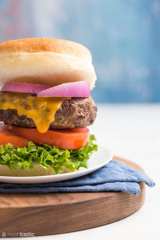 100 Tasty Air Fryer Burger (from scratch, or frozen!) Noshtastic