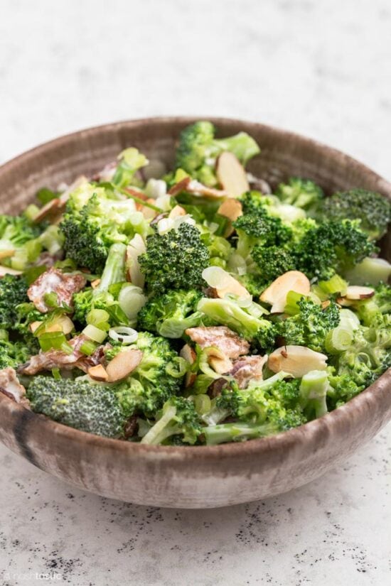 Keto Broccoli Salad Recipe