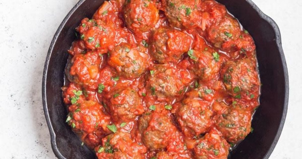 Meatballs in Marinara Sauce