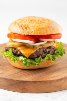 Air Fryer Burger