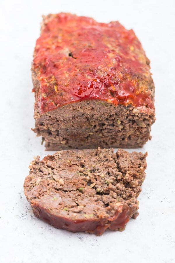 Keto Meatloaf - (low carb, gluten free) Noshtastic