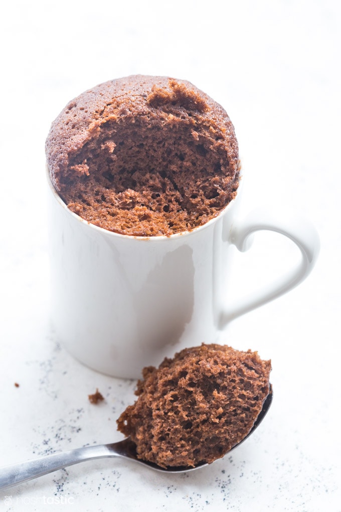 Keto Mug Cake Quick & Easy Recipe + VIDEO!